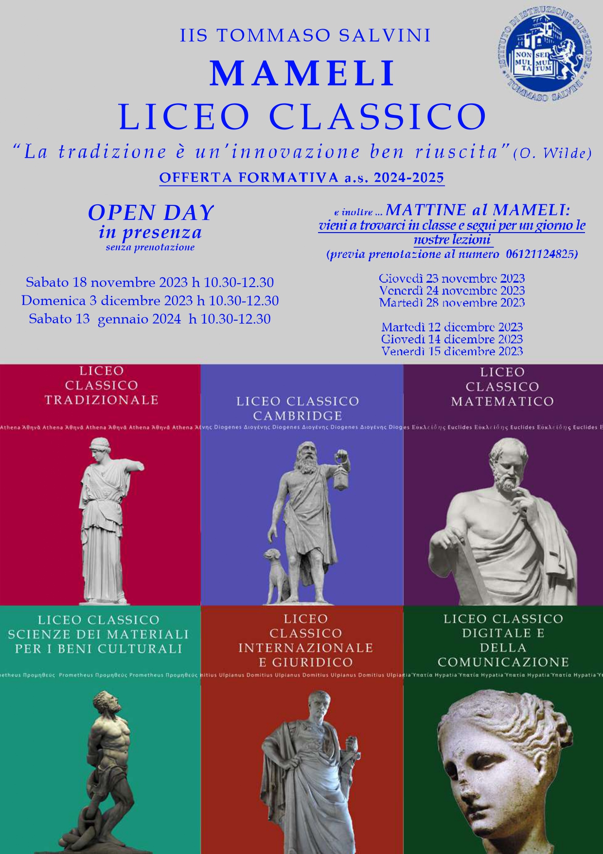 open day Liceo Mameli page 0001